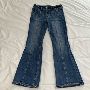 American Eagle Hi-Rise Artist flare